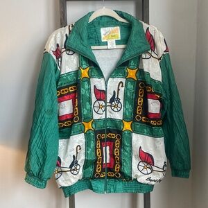 Resort Bay Vintage Carriage Bomber Jacket